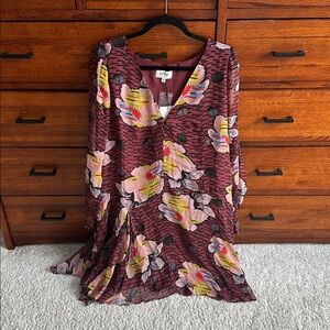 JOIE Odilia Mini Silk Dress -NWT
